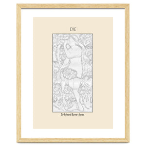Eve – Sir Edward Burne–jones (ascii Art) by Doa Project