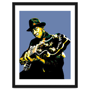 Taj Mahal American Blues Musician Legend by taurungka