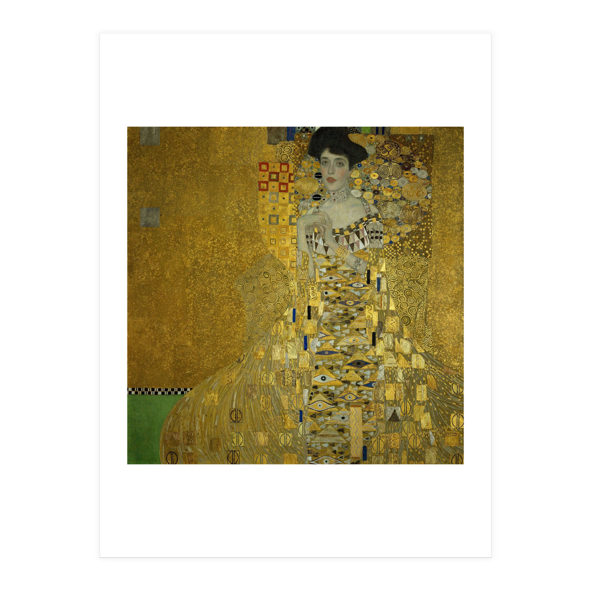 Adele Bloch-Bauer I, 1907.Estates of Ferdinand and Adele Bloch-Bauer. (Print Only)