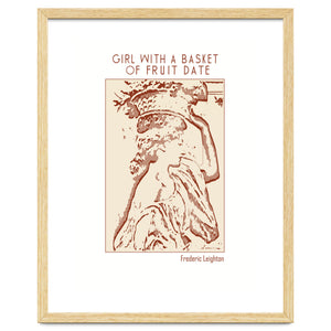 Girl With A Basket Of Fruit Date – Frederic Leig by Doa Project