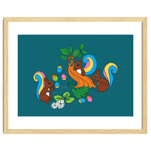 Friendly squirrels by Zara Westerberg