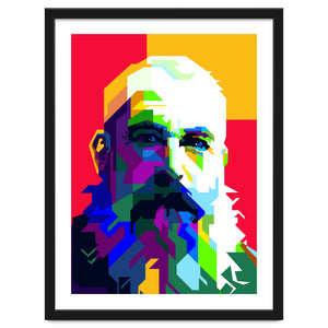 Claude Monet Artist Painting WPAP Trending Now by Artkreator