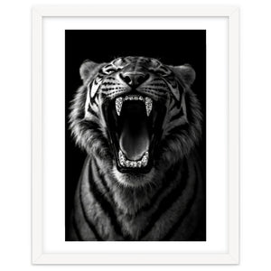 Roaring Tiger portrait by heaventrain