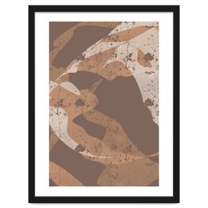 Abstract Brown Harmony by Yuli Saputra
