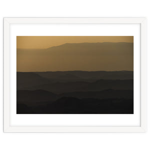 Sunrise over Ramon crater #2 by Tal Paz-Fridman