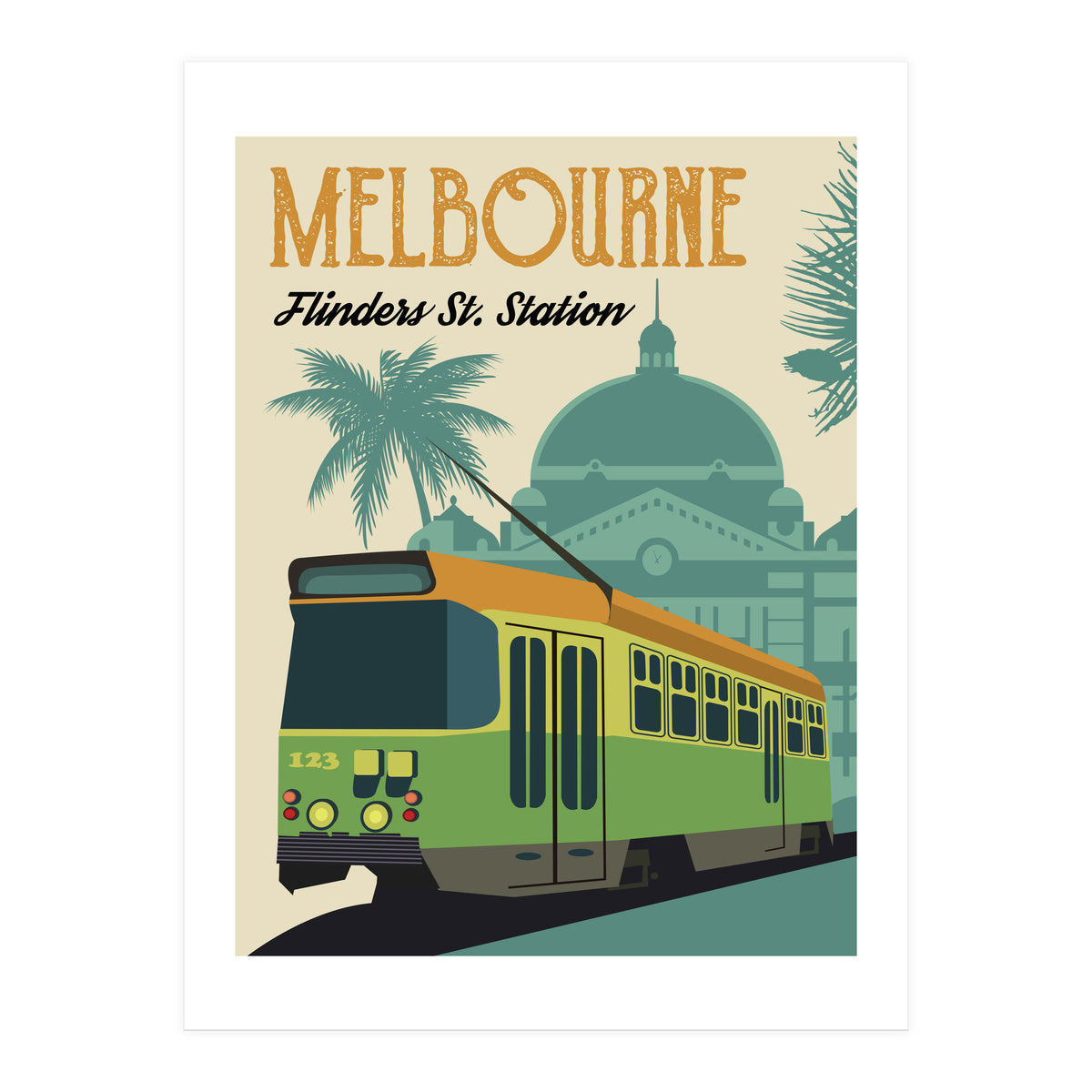 Melbourne Flinders Station (Print Only)