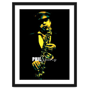 Phil Woods American Jazz Saxophonist Legend by taurungka