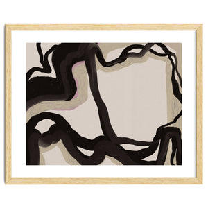 Time oil painting abstract by heaventrain
