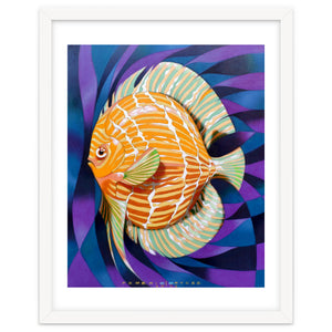 Yellow fish by Federico Cortese