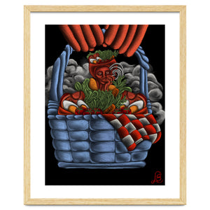 “Matryoshka Salad” (oil paint version) by sabrina luce