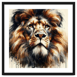 Powerful Lion by Chromatic Fusion Studio