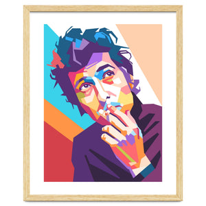 Bob Dylan art by Ndhon