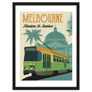 Melbourne Flinders Station by Hermes