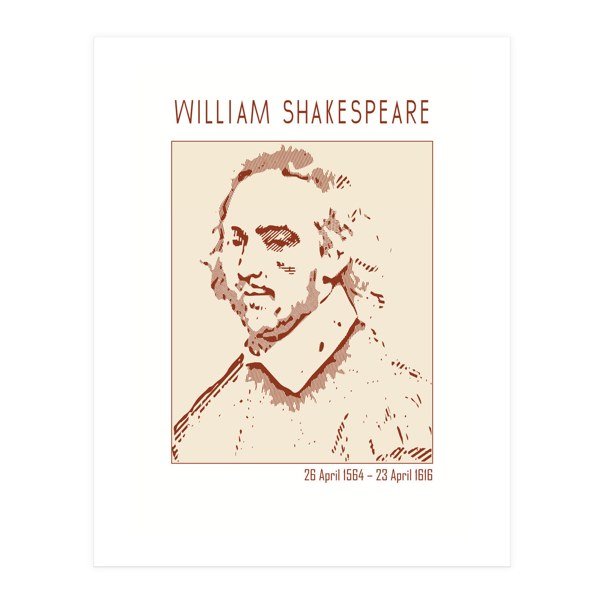 William Shakespeare (Print Only)