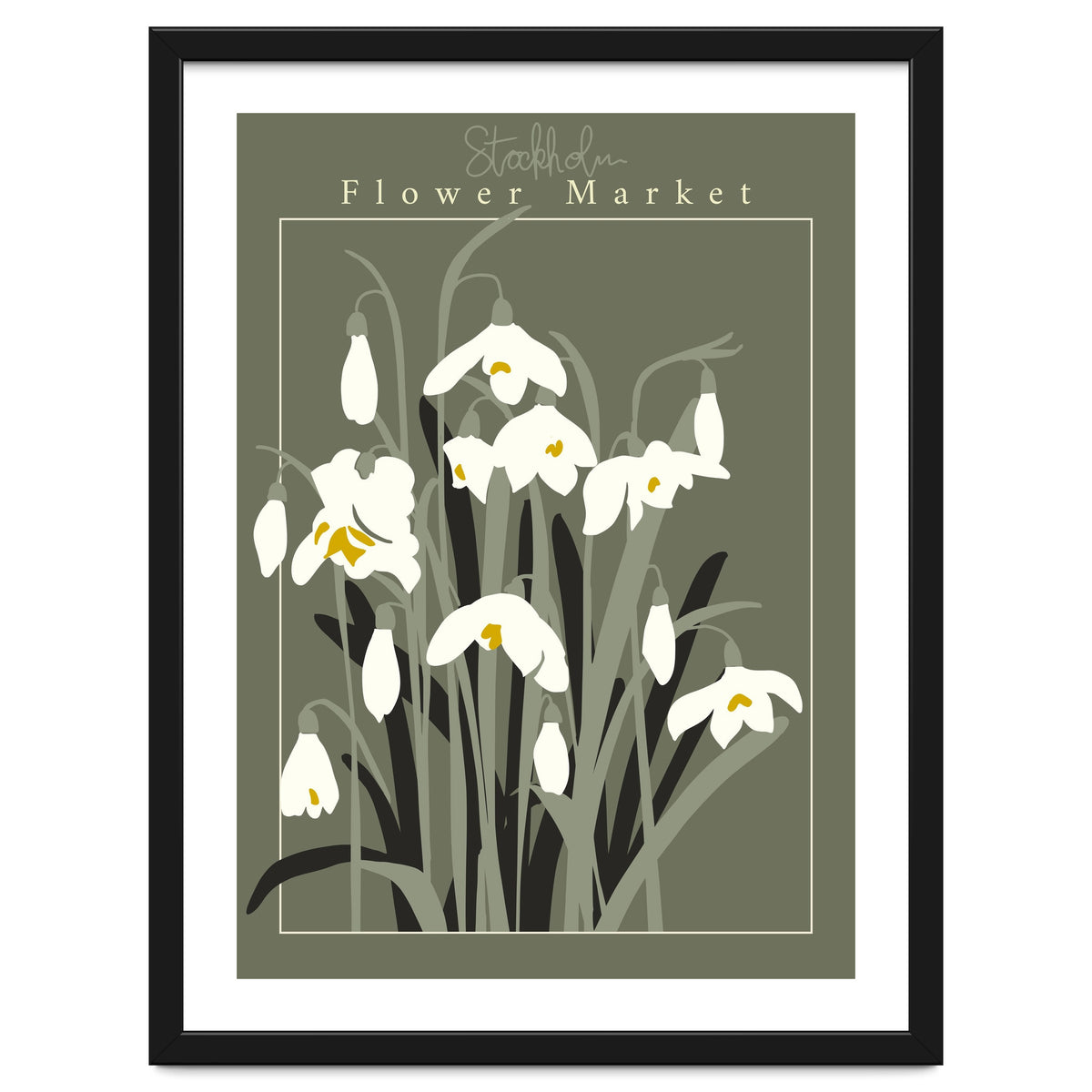 Flower Market Stockholm Snowdrop