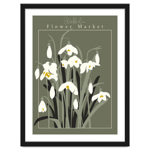 Flower Market Stockholm Snowdrop by Annick
