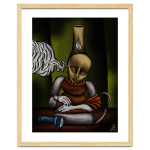 "no light here, blame your thoughts" by sabrina luce