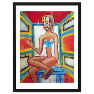 Mujer En La Silla 13 by Diego Manuel Rodriguez