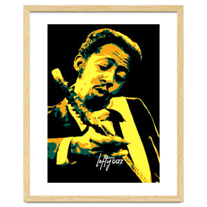 Lefty Dizz American Chicago Blues Guitarist Legend by taurungka