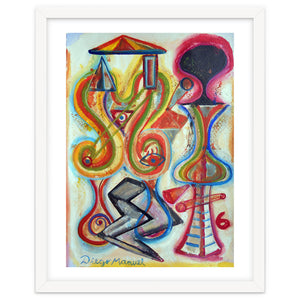 Abstracto Pop 2024 5 by Diego Manuel Rodriguez