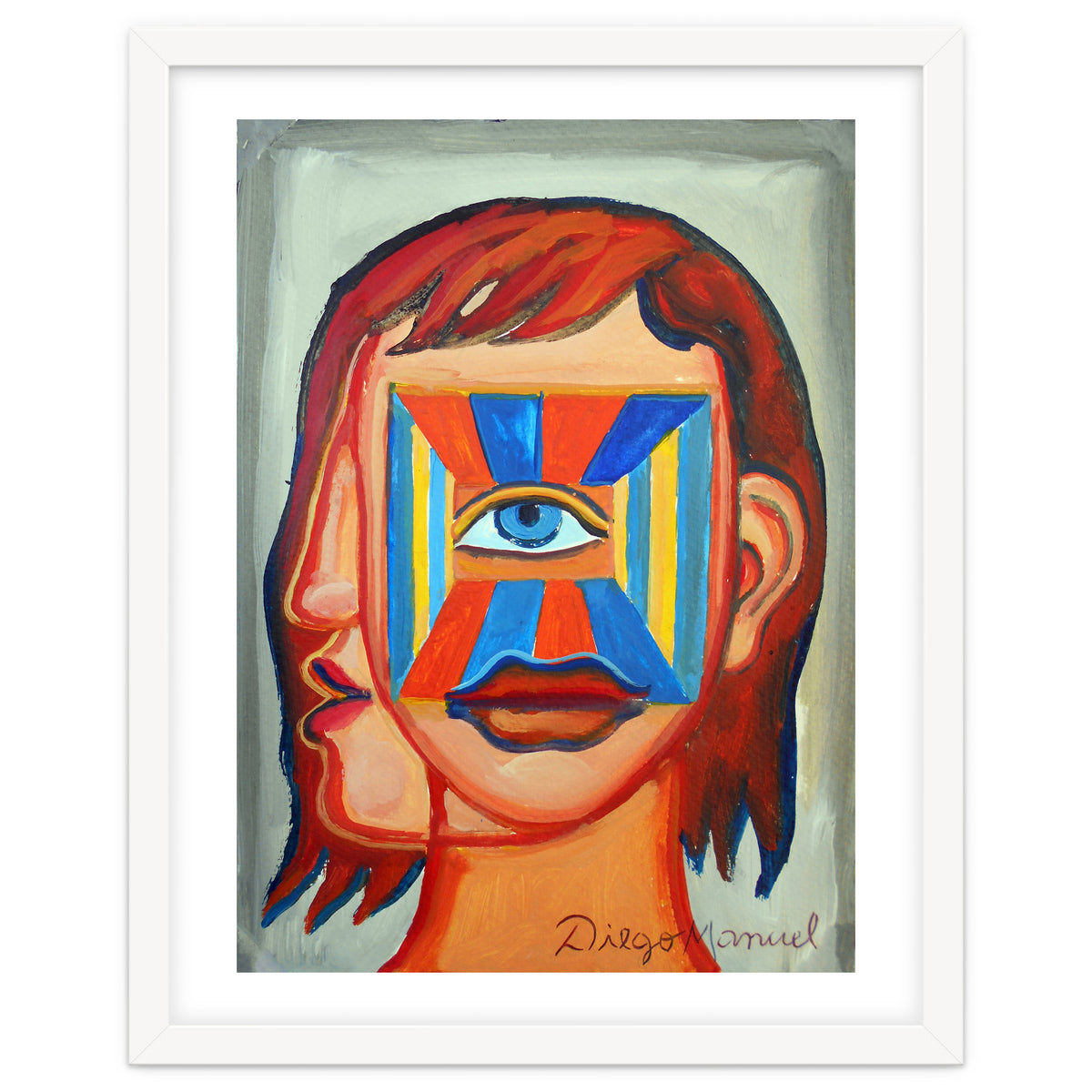 Cabeza De Mujer 9
