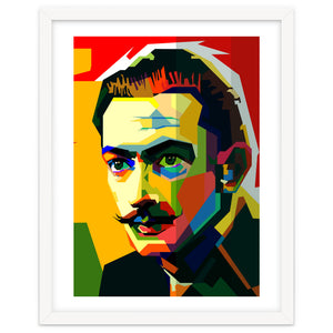 Salvador Dali Maestro Painting Pop Art Wpap by Artkreator