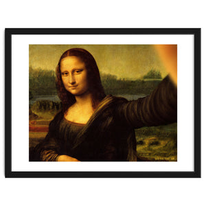 Mona Lisa - Selfie by Dito Von Tease