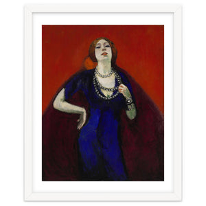 The Blue Dress. Date: 1911. Dimensions: 146.2 cm x 114.4 cm, 161.0 cm x 129.4 cm. by Album