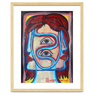 Cabeza De Mujer 39 B by Diego Manuel Rodriguez