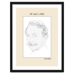 Dr Max Linde – Edvard Munch (ascii Art) by Doa Project