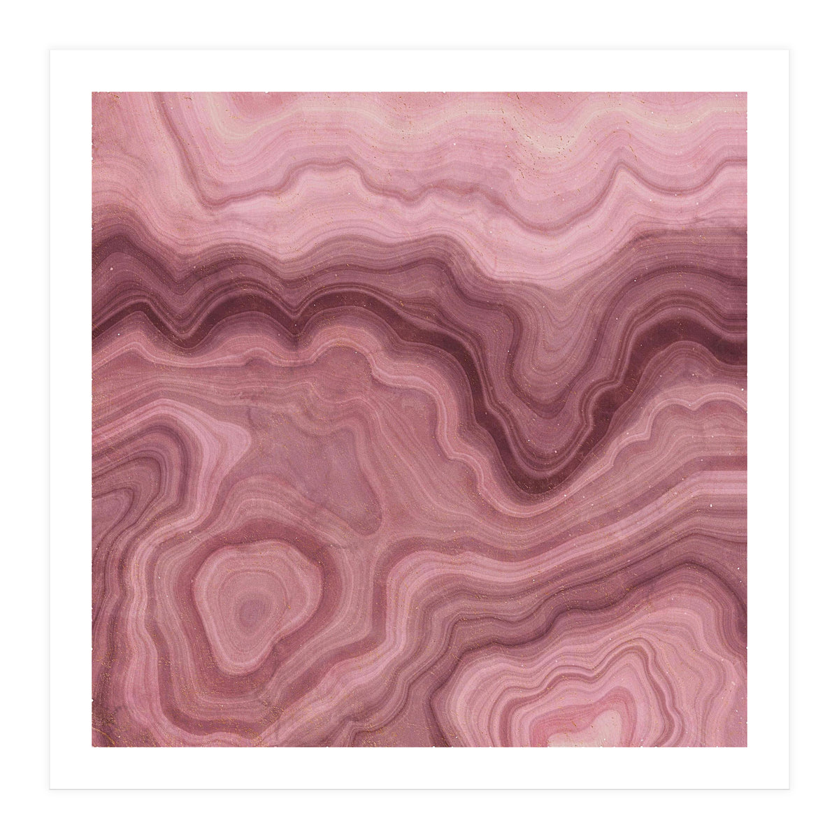 Pink Agate Texture 07 (Print Only)