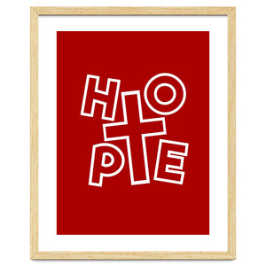 Hope In Christ by Baobab print store