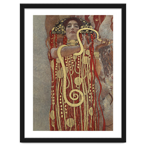 Gustav Klimt – Hygieia (1907) | Iconic Art Nouveau Masterpiece by William Morrin