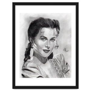 Hedy Lamarr by Michele Amadesi