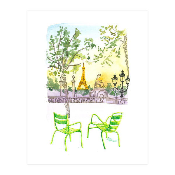 Paris Tuileries (Print Only)