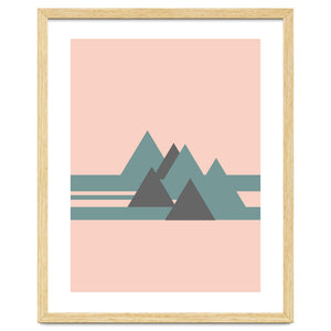 Peak Pink & Greys by Nileshkikuuchise