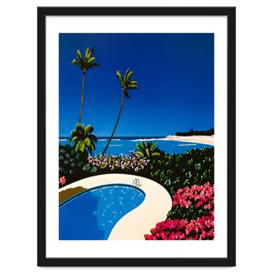 Hiroshi nagai - Swimming Pool, vaporwave by William Morrin