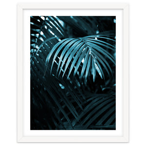 Blue Jungle Palm Ii by Art and Heart