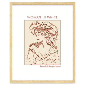 Woman In White – Raimundo De Madrazo Y Garreta by Doa Project