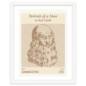 Portrait Of A Man In Red Chalk (self Portrait) – Leonardo Da Vinci (1512) by Doa Project