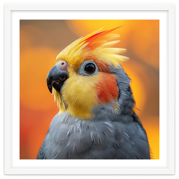 Cockatiel Parrot Close Up