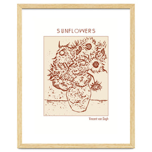 Sunflowers – Vincent Van Gogh by Doa Project
