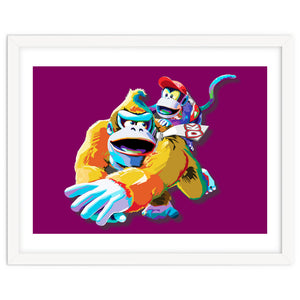 Don Key Kong Retro Pop Art by Artkreator