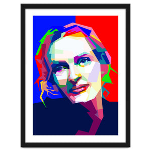 Uma Thurman Kill Bill Pop Art WPAP by Artkreator