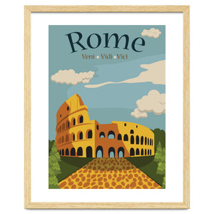 Rome, Colosseum, Italy by Hermes