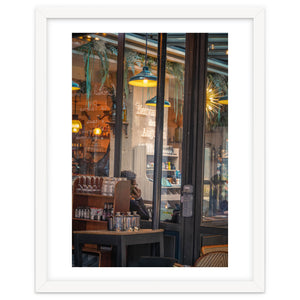 Street Photography - Cafe in Paris by Viviane QUAN