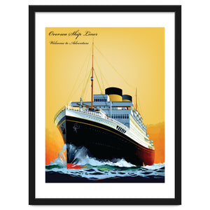 Oversea Steamship Liner by Hermes