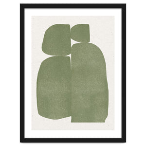 GREEN SHAPES NO.3 by THE MIUUS STUDIO