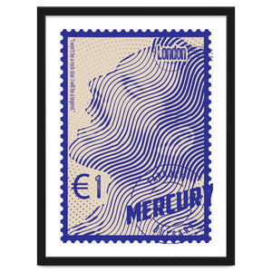 Freddie Mercury Stamps Art by Doa Project
