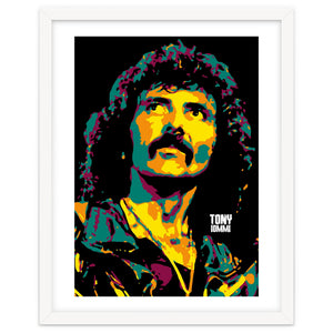 Tony Iommi Portrait Pop Art by taurungka
